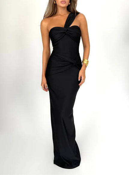 Kaitlyn Backless Bodycon Maxi Dress - Fashion Pov
