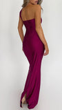 Kaitlyn Backless Bodycon Maxi Dress - Fashion Pov