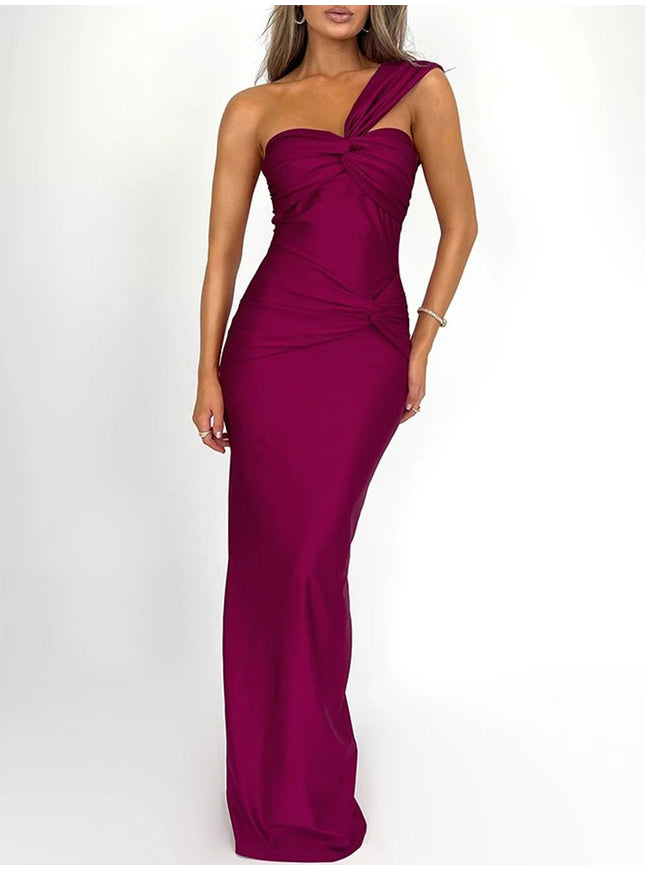 Kaitlyn Backless Bodycon Maxi Dress - Fashion Pov