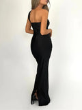 Kaitlyn Backless Bodycon Maxi Dress - Fashion Pov