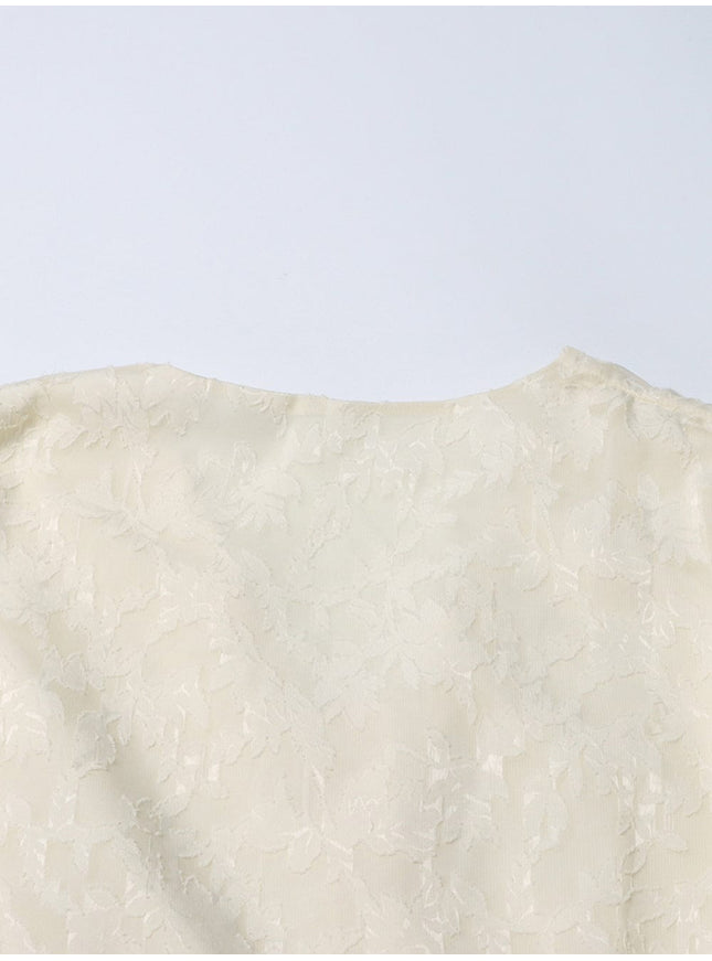 Kaja Ruffle Midi Dress - Fashion Pov