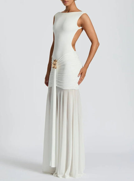 Kali Sleeveless Maxi Dress - Fashion Pov