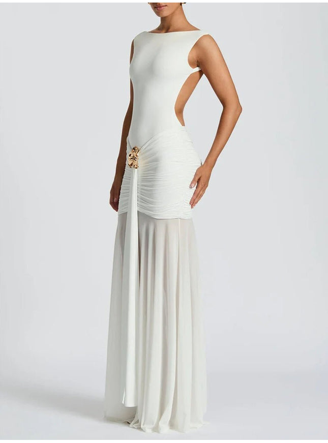 Kali Sleeveless Maxi Dress - Fashion Pov