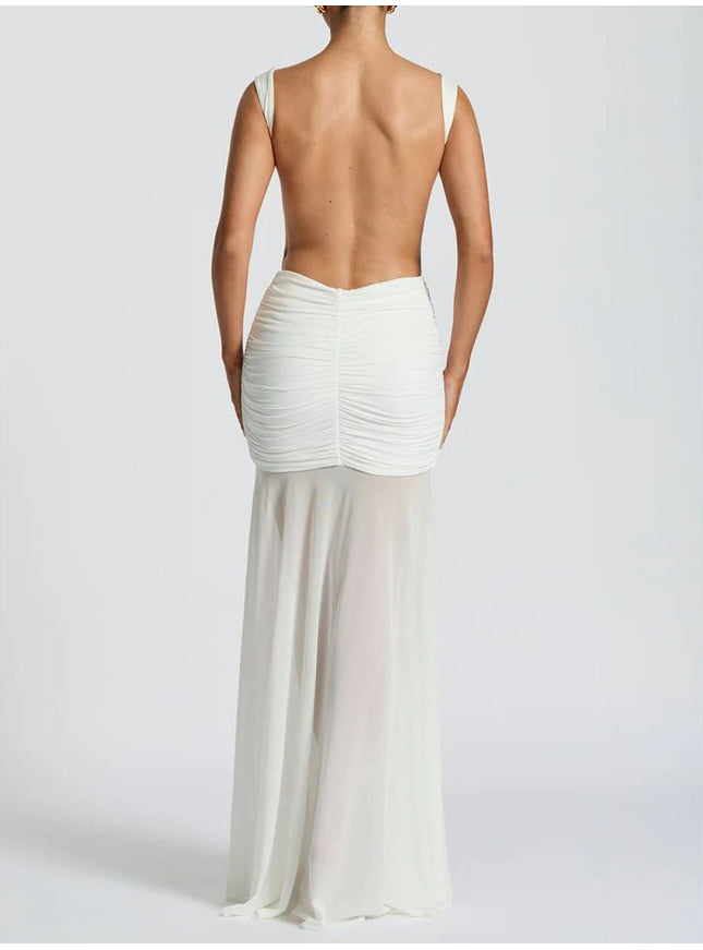 Kali Sleeveless Maxi Dress - Fashion Pov