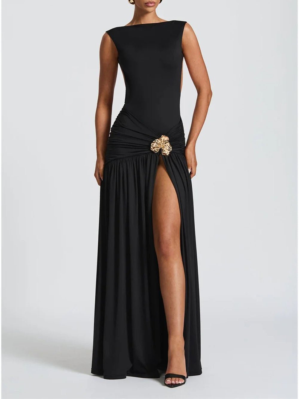 Kali Sleeveless Maxi Dress - Fashion Pov
