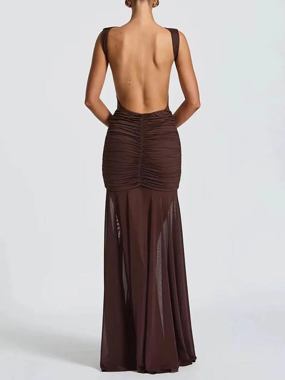 Kali Sleeveless Maxi Dress Black / S