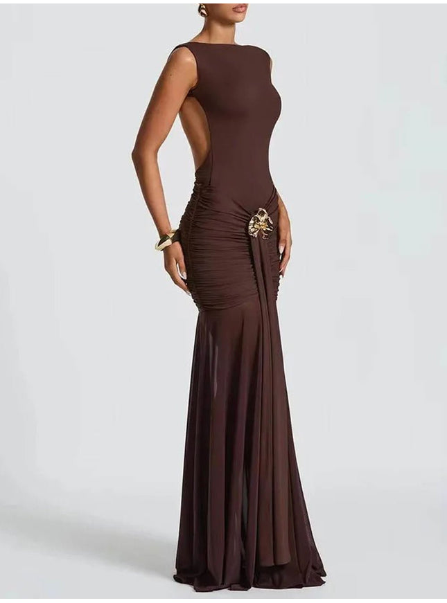 Kali Sleeveless Maxi Dress - Fashion Pov