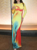 Kalie Bodycon Maxi Dress