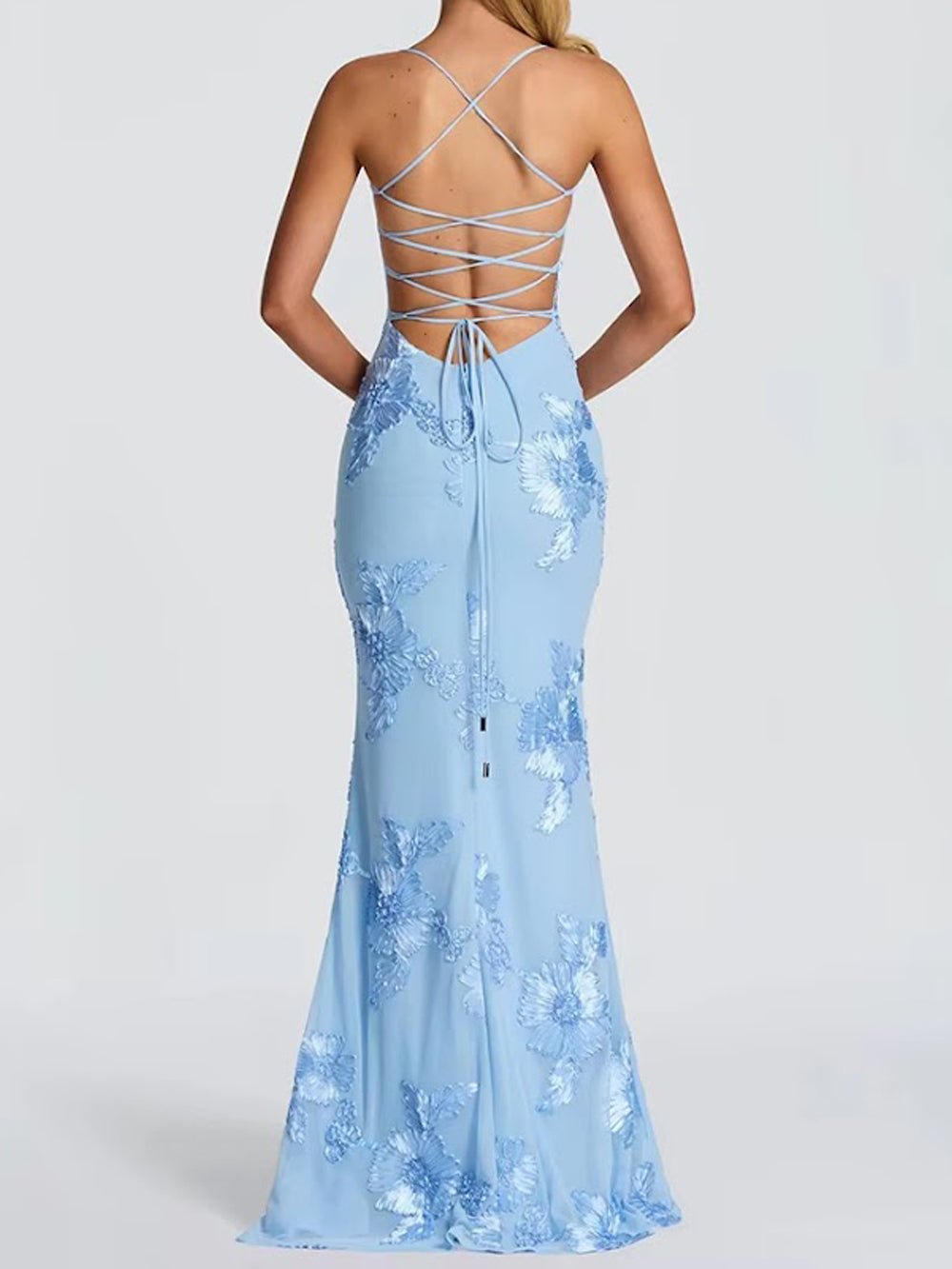 Karina Floral Corset Gown Dress - Fashion Pov