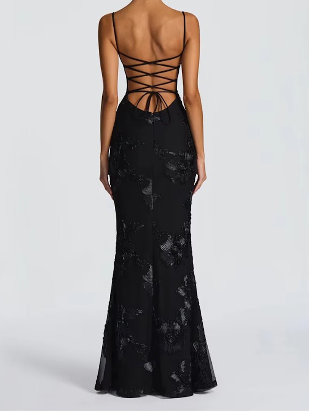 Karina Floral Corset Gown Dress - Fashion Pov