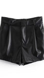 Karine Front Zipper Mini Skirt - Fashion Pov