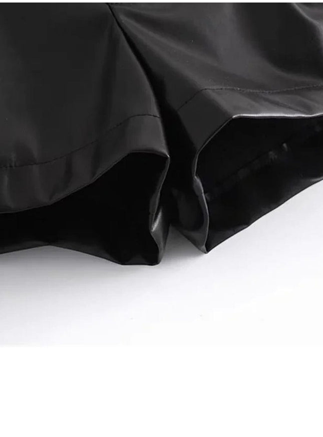 Karine Front Zipper Mini Skirt - Fashion Pov
