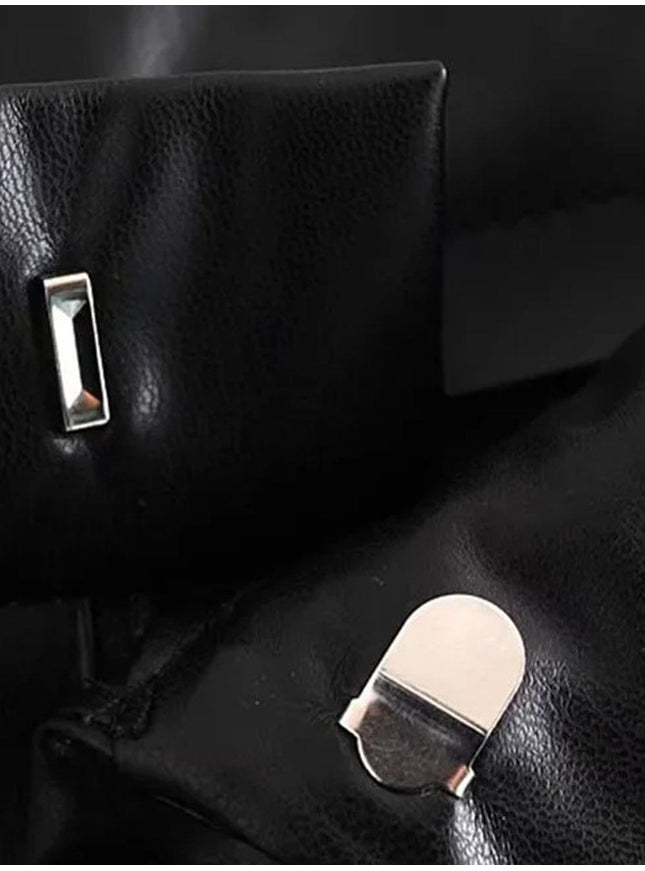 Karine Front Zipper Mini Skirt - Fashion Pov