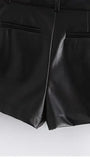 Karine Front Zipper Mini Skirt - Fashion Pov