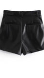 Karine Front Zipper Mini Skirt - Fashion Pov