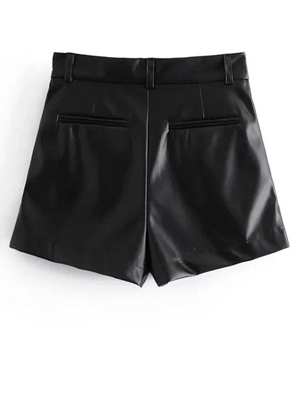 Karine Front Zipper Mini Skirt - Fashion Pov