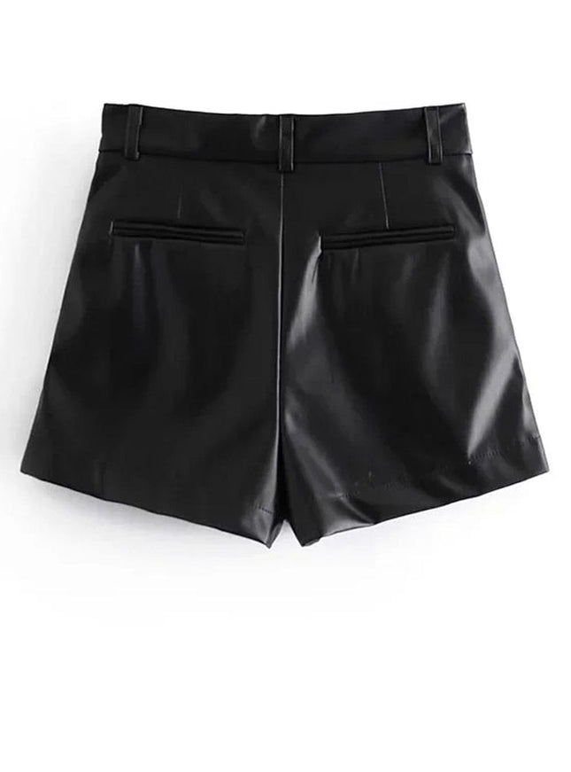 Karine Front Zipper Mini Skirt - Fashion Pov