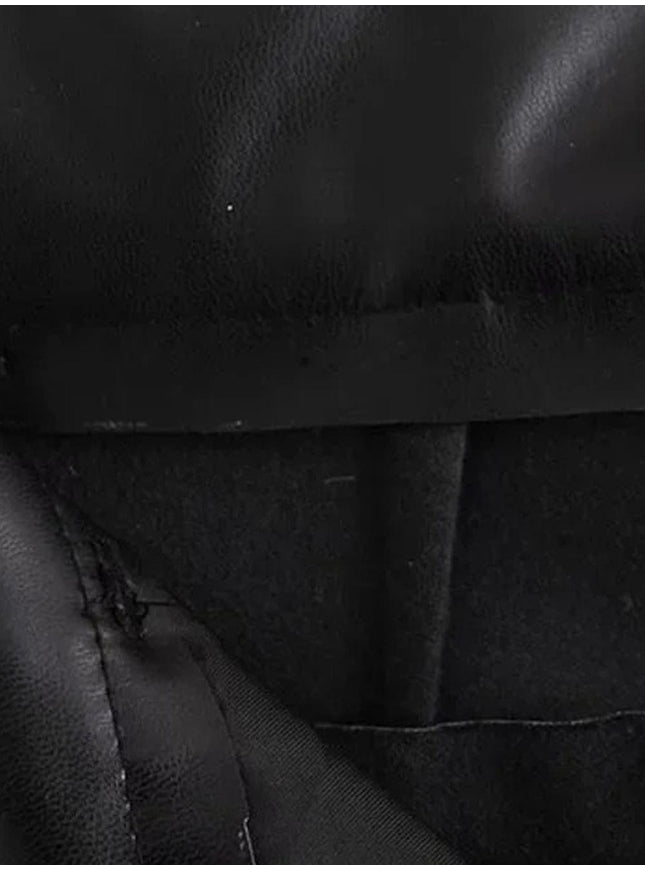 Karine Front Zipper Mini Skirt - Fashion Pov