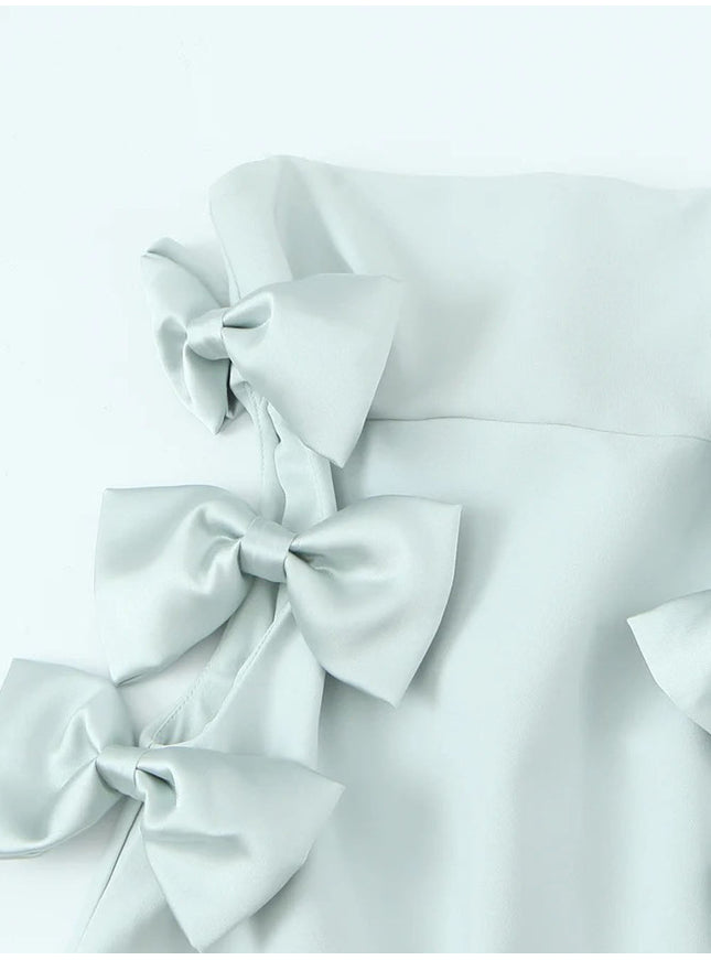 Katherine Backless Midi Dress - Fashion Pov