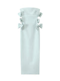 Katherine Backless Midi Dress