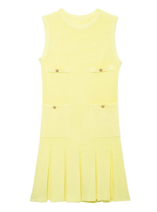 Katie Sleeveless Mini Dress - Fashion Pov