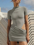 Kayla Short Sleeve Mini Dress - Fashion Pov