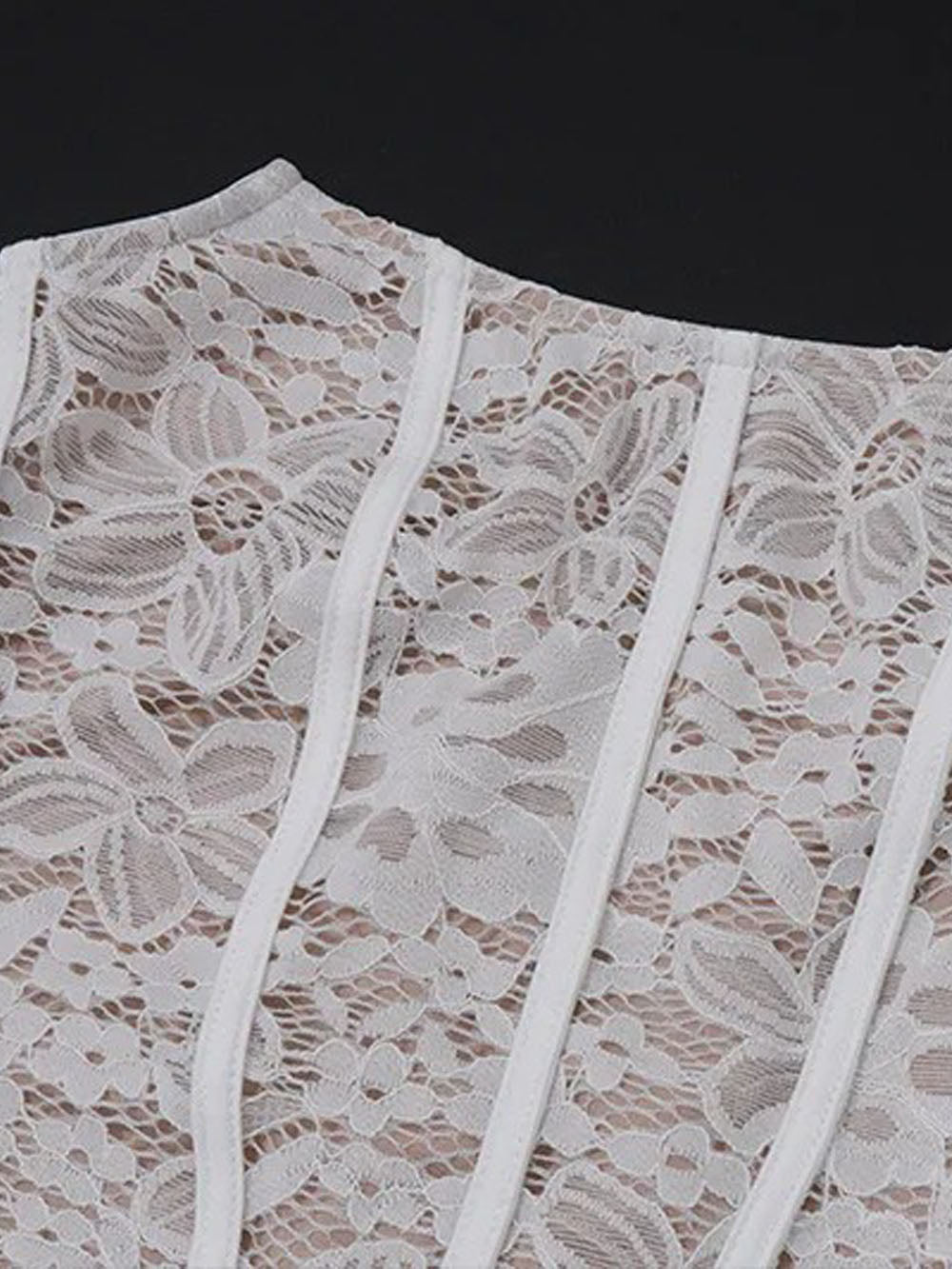 Kaylee Off Shoulder Strapless Mini Dress - Fashion Pov