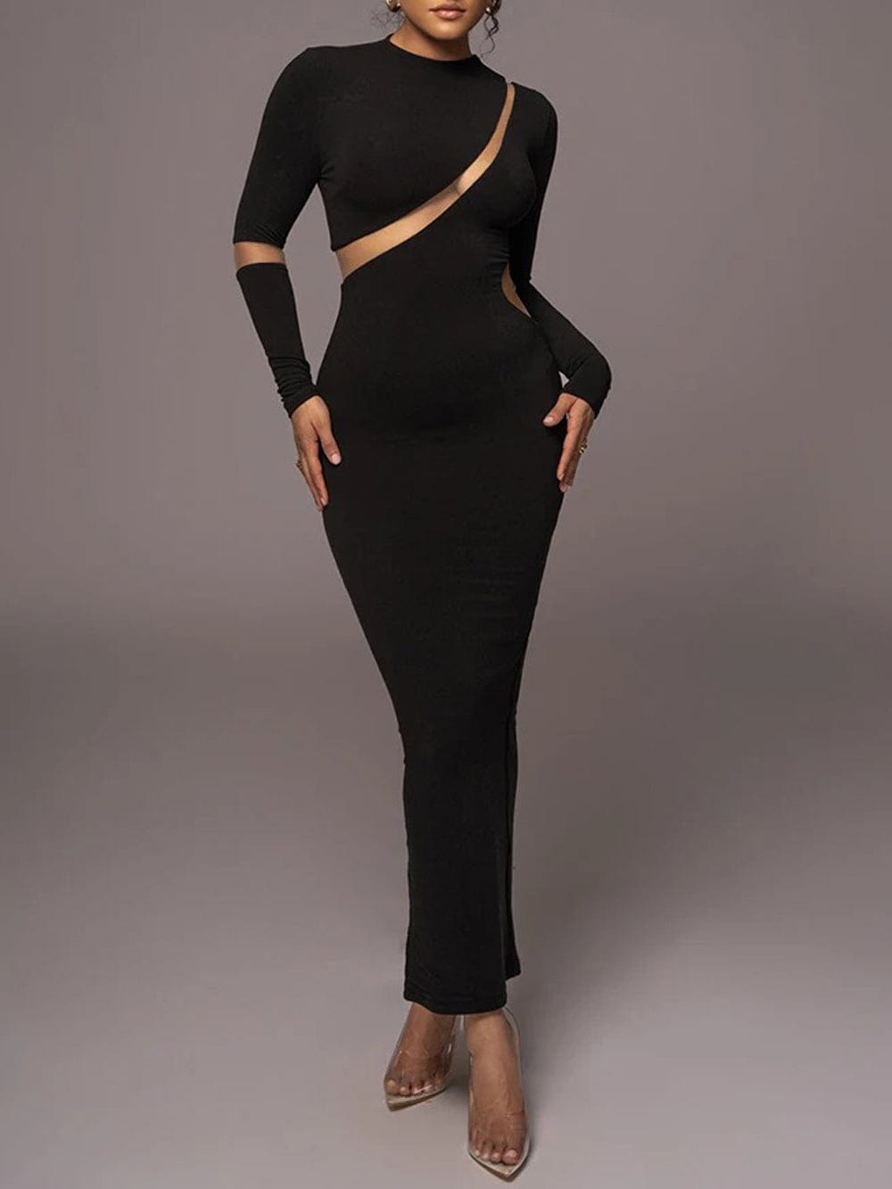 Kehlani Bodycon Maxi Dress - Fashion Pov