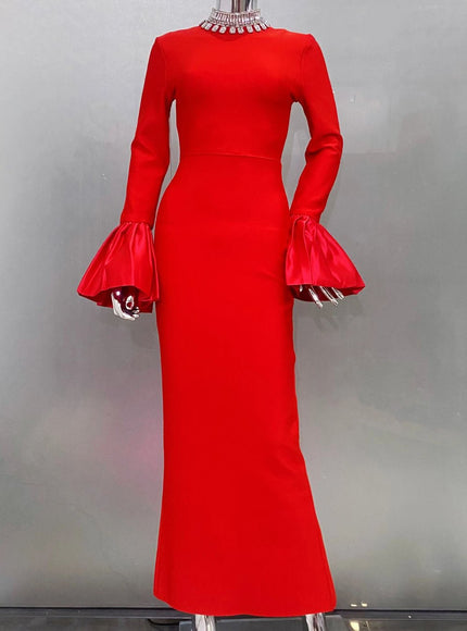 Kehlani Diamond Maxi Dress - Fashion Pov
