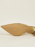 Khloe Mules Stiletto High Heel Shoe - Fashion Pov