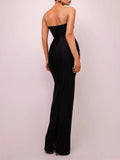 Kiara Backless Bodycon Maxi Dress - Fashion Pov