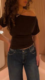 Laney Off - Shoulder Top - Fashion Pov