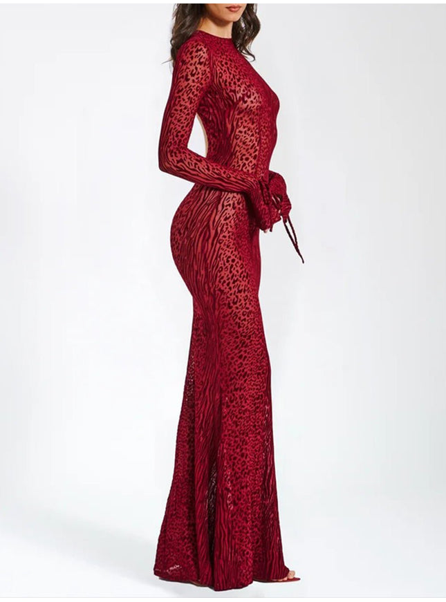 Laura Backless Bodycon Maxi Dress - Fashion Pov