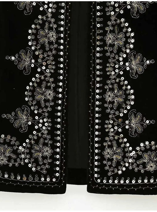 Layla Sequin Floral Vest Top - Fashion Pov