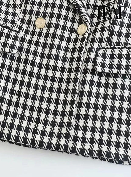 Leah Double Breasted Blazer - Fashion Pov