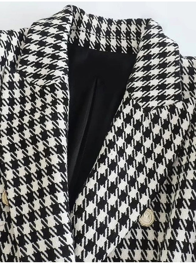 Leah Double Breasted Blazer - Fashion Pov