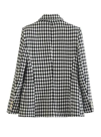 Leah Double Breasted Blazer - Fashion Pov