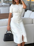 Lennon Knit Maxi Dress - Fashion Pov