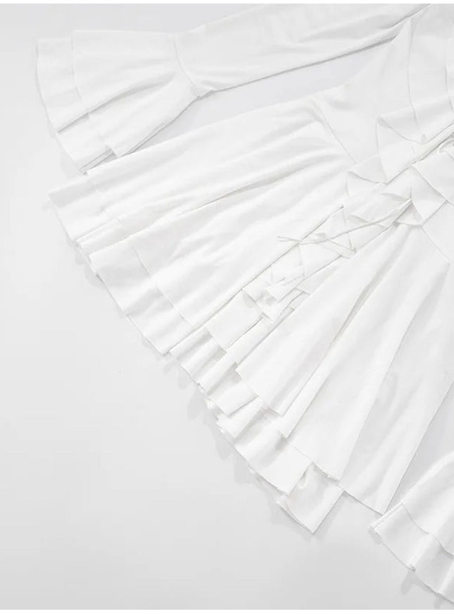Lennon Ruffled Mini Dress - Fashion Pov