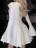 Lennon Ruffled Mini Dress - Fashion Pov