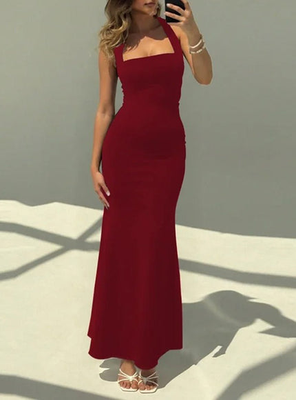 Lia Sleeveless Maxi Dress - Fashion Pov