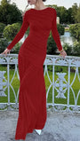 Lilith Long Sleeve Maxi Dress - Fashion Pov