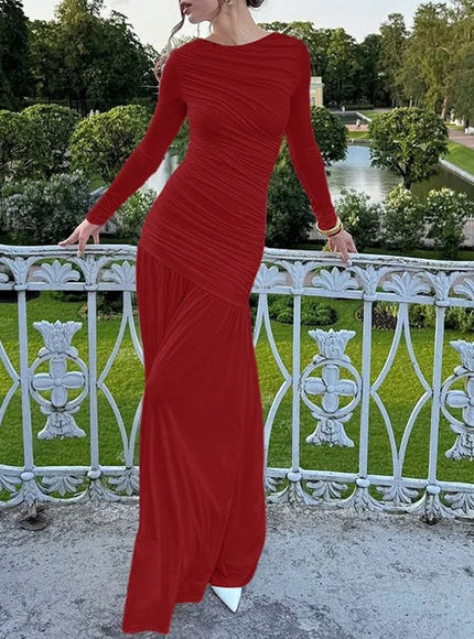 Lilith Long Sleeve Maxi Dress - Fashion Pov