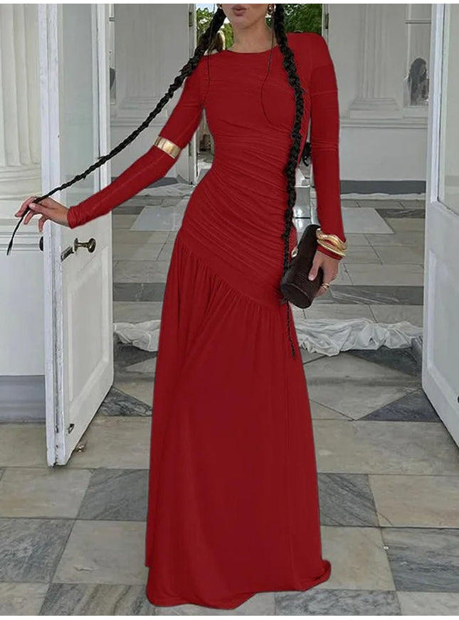 Lilith Long Sleeve Maxi Dress - Fashion Pov
