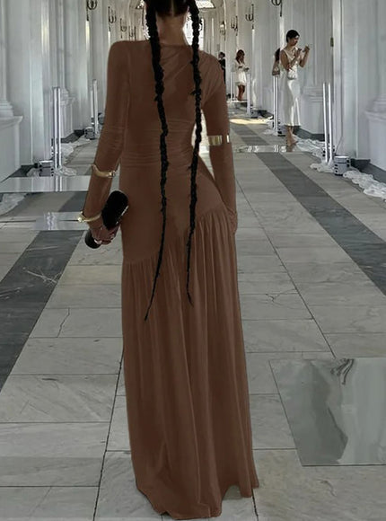 Lilith Long Sleeve Maxi Dress - Fashion Pov