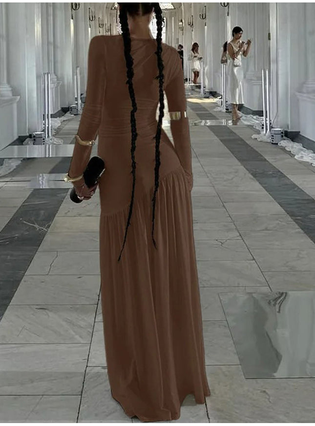 Lilith Long Sleeve Maxi Dress - Fashion Pov