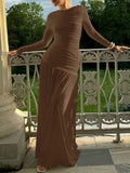 Lilith Long Sleeve Maxi Dress - Fashion Pov