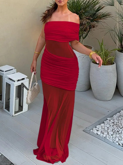 Lilly Sleeveless Maxi Dress - Fashion Pov