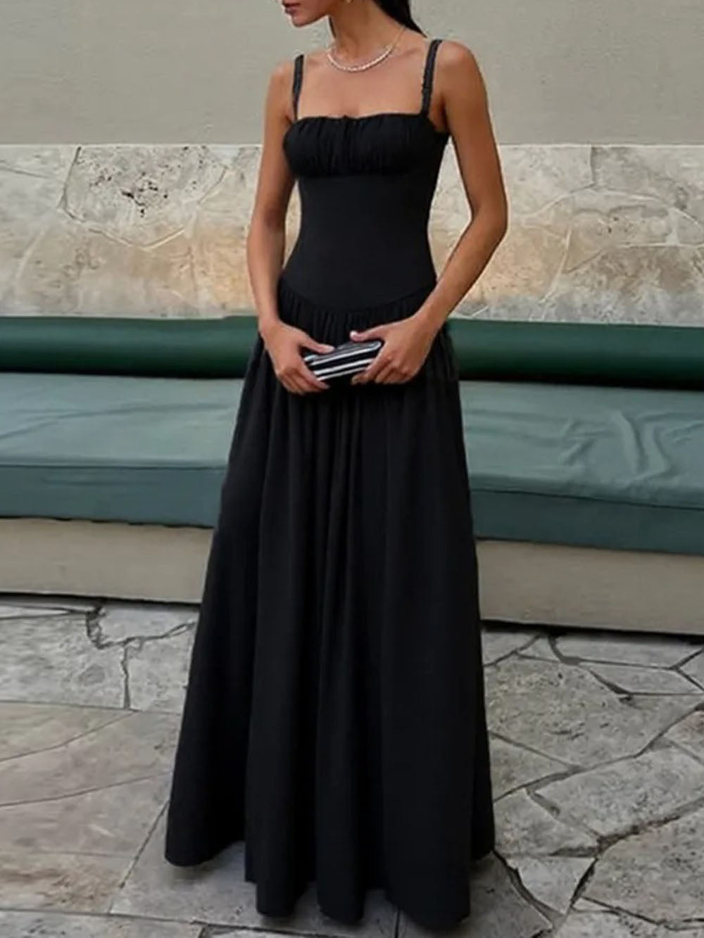 Lola Sleeveless Maxi Dress - Fashion Pov