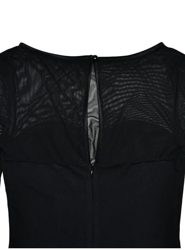 Lucia Backless Split Bodycon Midi Dress - Fashion Pov